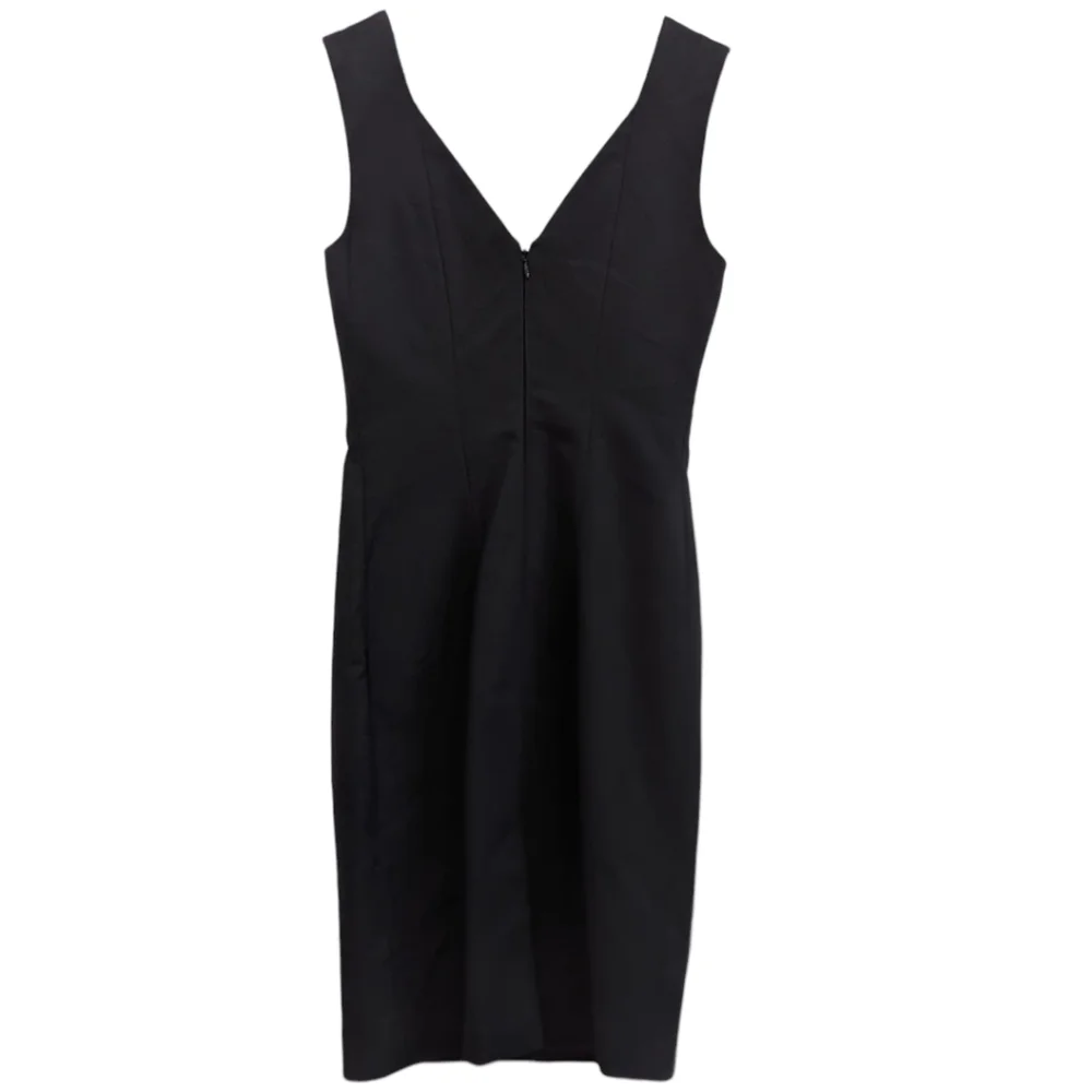 Elie Tahari Black Sheath Dress 0 - Picture 2 of 6